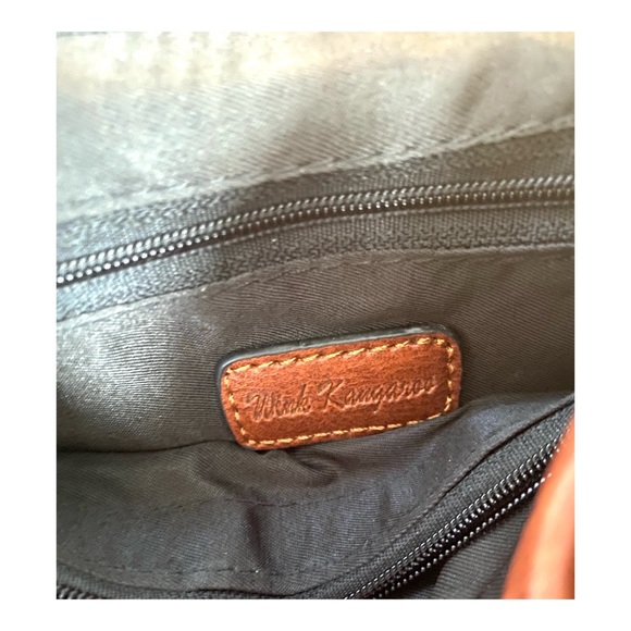 Artificial Leather Backpack, Yellow Gold Hardware - Picture 13 of 13